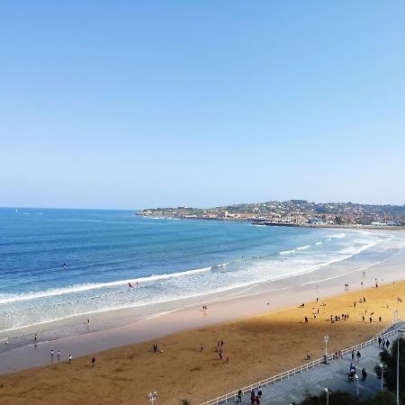 Apartamento Ezcurdia 22 Playa de San Lorenzo primera línea Gijón Exterior foto