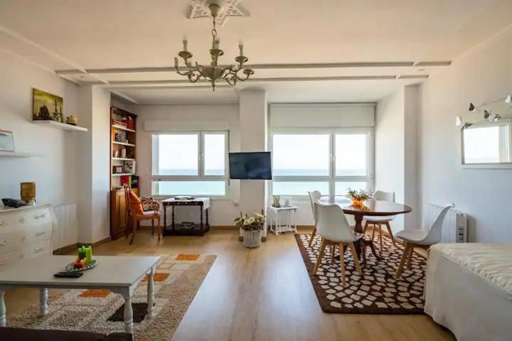 Apartamento Ezcurdia 22 Playa de San Lorenzo primera línea Gijón Exterior foto